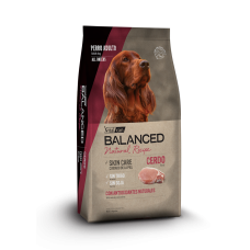 Виталкан сухой корм Balanced Dog Adult Natural Recipe для взрослых собак со свининой