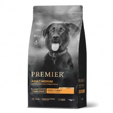 Premier Dog Turkey ADULT Medium сухой корм для собак мелких пород с индейкой