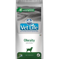 Farmina Vet Life Obesity сухой корм для собак при ожирении 12 кг
