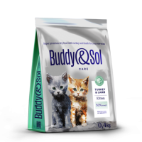 Buddy Sol сухой корм для котят с индейкой и ягненком