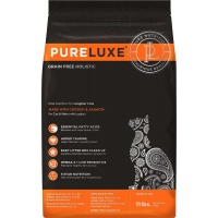 PureLuxe Элитное Питание Сухой корм для длинношерстных кошек, курица и лосось