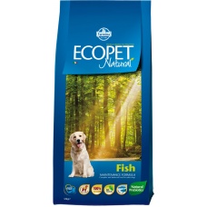 Ecopet Natural Сухой корм для взрослых собак, рыба