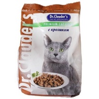 Dr. Cluader's cухой корм с КРОЛИКОМ для кошек, 15 кг