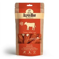AlpenHof Лакомство Рулетики из телятины для средних круп собак 80г