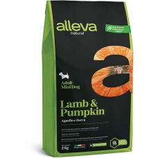 Сухой корм для взрослых собак мелких пород Alleva Natural Lamb & Pumpkin Mini