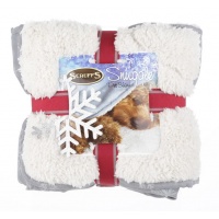 SCRUFFS Одеяло "Winter Snuggle", серо-белое