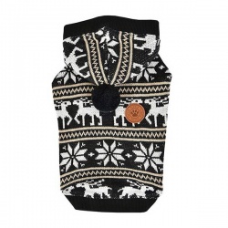 PUPPIA Кофта с капюшоном для собак PRANCER, черный