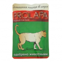Prolapa Premium консервы домашняя птица в соусе для кошек, 100 г