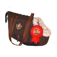 SCRUFFS Сумка-переноска для собак "Wilton", коричневая, 38х20х24см