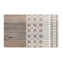 TARHONG Коврик под миски "Moroccan Wood", древесная с рисунком, 48х29см
