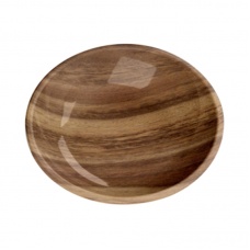 TARHONG Миска для животных "Acacia Wood", коричневая, 13,3х2,8см (180мл)
