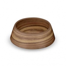 TARHONG Миска для животных "Acacia Wood", коричневая, 19,7х6,4 (700мл)