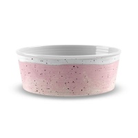 TARHONG Миска для животных "Desert Wash", бело-розовая, 17х5,9см (950мл)