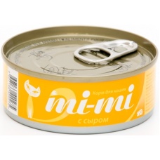 MI-MI консервы для кошек и котят с сыром