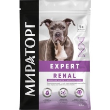 Мираторг Expert сухой корм для собак бережная забота о здоровье почек с Курицей