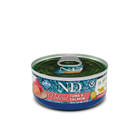 Farmina N&D CAT NATURAL влажный корм для кошек тунец с лососем, 70 г