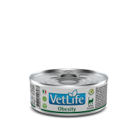 Farmina VET LIFE NATURAL DIET CAT OBESITI паштет для кошек при ожирении, 85 г