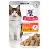 Влажный корм Hill's Science для кошек, пауч с курицей и коричневым рисом, 85 г