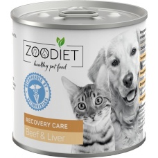 ZOODIET Recovery Care Beef&Liver консервы для собак и кошек восстановительный уход